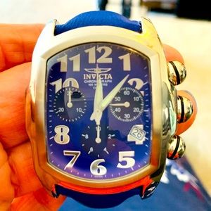 Deep Royal Blue Invicta Watch #9815